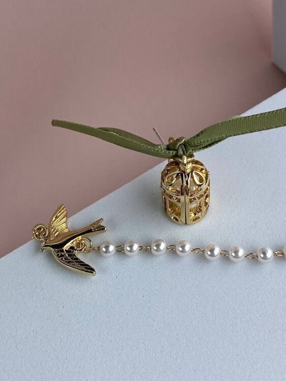 Серьги 002400 золотой