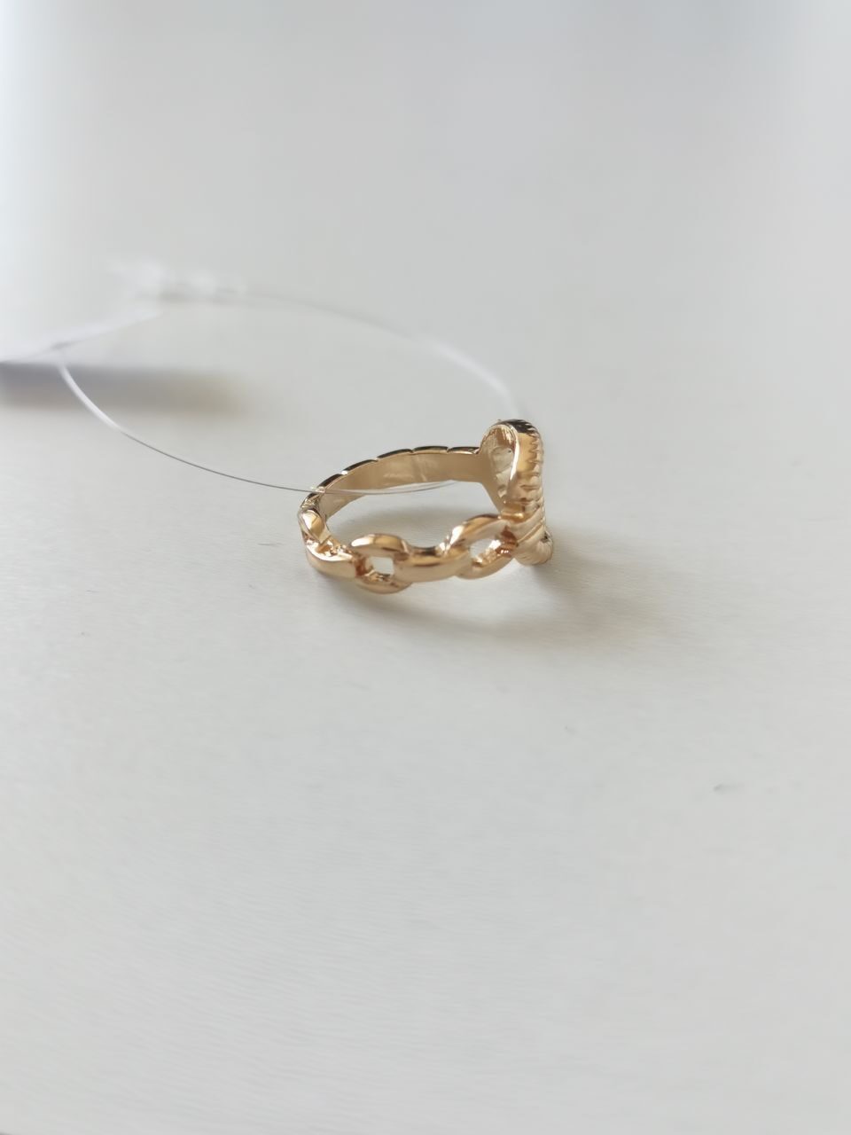 Кольцо женское d 16 мм цвет золотистый Numph