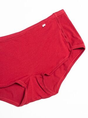 Трусы женские шорты из плотного хлопка цвет бордовый размер EUR 40/42 (rus 46-48) Primark