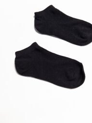 Носки хлопковые короткие цвет черный длина стопы 18-20 см (размер обуви 29-31 ) Primark