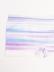 Трусы-шорты для девочки цвет белый/фиолетовый/синий с принтом рост 140 см Uessetiel