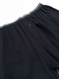 Трусы шорты с гульфиком мужские хлопковые цвет черный размер EUR M Primark