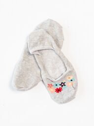 Носки-следки хлопковые для девочки с антискользящим задником длина стопы 18-20 см размер обуви 29-31 George