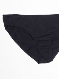 Трусы женские бикини хлопковые цвет черный размер EUR 46/48 (rus 52-54) Primark