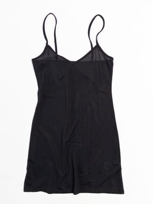 Платье-подкладка женское на нерегулируемых брителях цвет черный размер EUR XS (rus 38-40) H&M