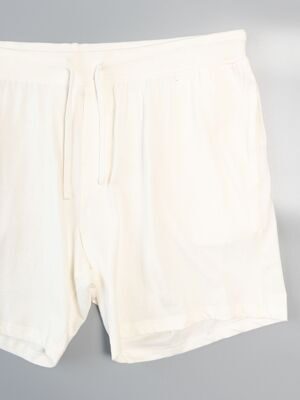 Мужские шорты хлопковые, цвет молочный, с карманами и утяжкой шнурком в поясе, размер XXL Primark