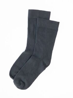 Носки для мальчика высокие цвет черный длина стопы 18-20 см (размер обуви 29-32) Primark