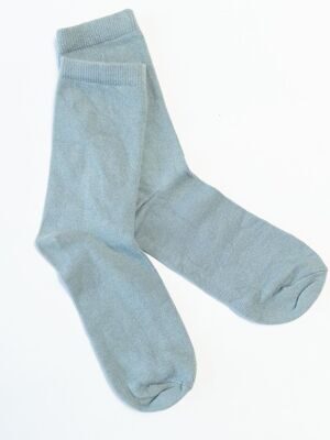 Носки хлопковые цвет мятный длина стопы 18-20 см размер обуви 29-31 H&M