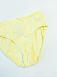 Трусы-слипы хлопковые для девочки цвет желтый рост 110/116 см H&M