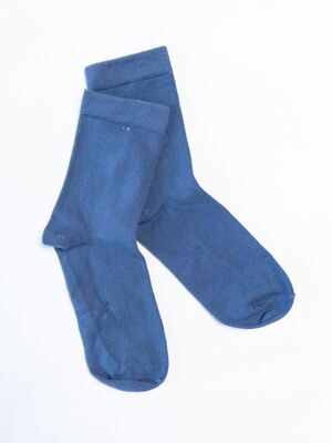 Носки хлопковые цвет синий длина стопы 18-20 см размер обуви 29-31 H&M