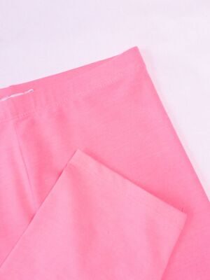 Леггинсы укороченные для девочки цвет неоново-розовый на рост 170 см 14+ лет OVS