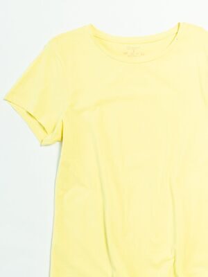 Футболка хлопковая женская цвет желтый размер EUR 42/44 (rus 48-50) Primark