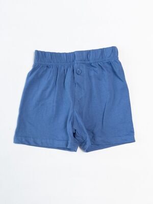 Трусы шорты хлопковые для мальчика с гульфиком цвет синий рост 98 см Nutmeg