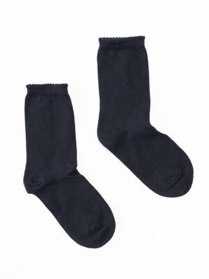 Носки хлопковые цвет черный длина стопы 18-20 см размер обуви 29-31 H&M