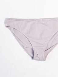 Трусы бикини хлопковые женские цвет светло-лавандовый размер EUR M (rus 44-46) H&M