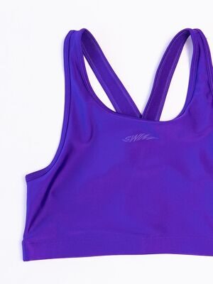 Топ спортивный для девочки цвет фиолетовый рост 146/152 см H&M