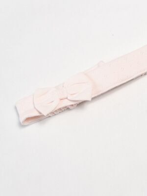Повязка из ажурной ткани для девочки на липучке цвет розовый на 4-8 лет Primark