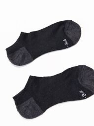 Носки короткие с махровой стопой комплект из 2 пар цвет черный длина стопы 20-22 см размер обуви 31-34 lupilu