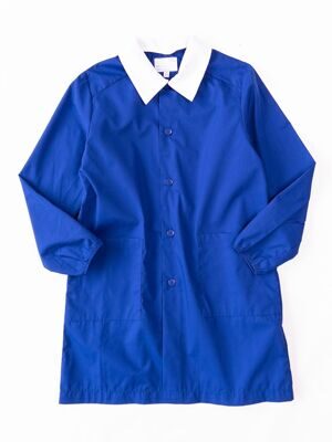 Платье для девочки на пуговицах с карманами (воротник отстегивается) цвет синий рост 140 см 9-10 лет OVS