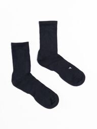 Носки длинные с сеточкой цвет черный длина стопы 24-26 см размер обуви 39-42 H&M