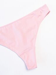 Трусы бразилиана женские хлопковые цвет розовый размер EUR L (rus 46-48) H&M
