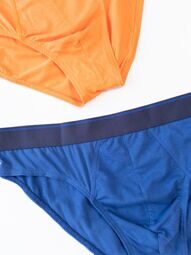 Трусы плавки комплект 2 шт цвет оранжевый/синий размер XL Primark