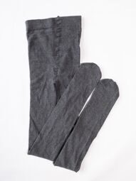Колготки для девочки цвет темно-серый на 12-13 лет Primark (дефект перекручен один носок)