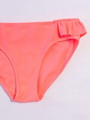 Трусы плавки для девочки с оборками цвет розовый рост 134/140 см H&M