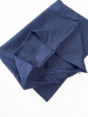 Наволочка 60% хлопок цвет темно-синий размер 46х74 см Primark