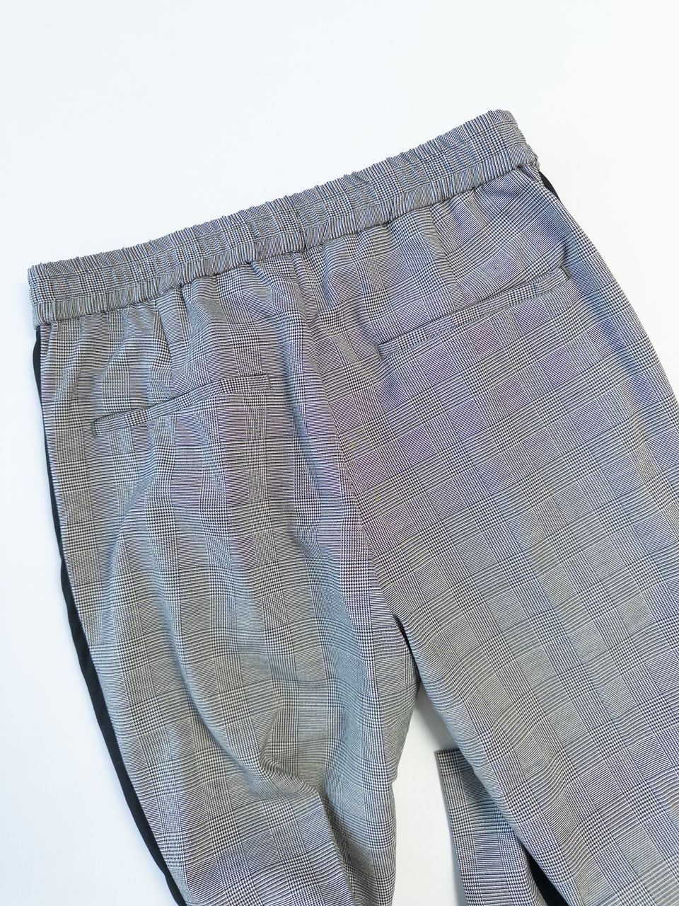 Костюмные брюки в полоску цвет черный/сетка размер EUR 46S 165/80А (rus 46 S) H&M