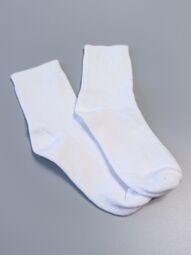 Носки хлопковые белые стопа 14-16 см 23-25 размер обуви George