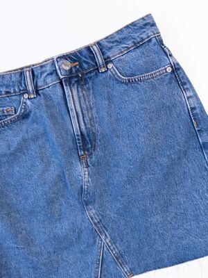 Юбка джинсовая цвет синий размер EUR 34 (rus 40) Primark
