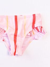 Трусы купальные для девочки с оборками цвет розовый/полоска рост 68 см Primark