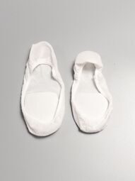 Подследники цвет белый с антискользящим задником/защитой от мозолей, потертостей , натоптышей длина стопы 18-20 см (размер обуви 29-31 ) Primark