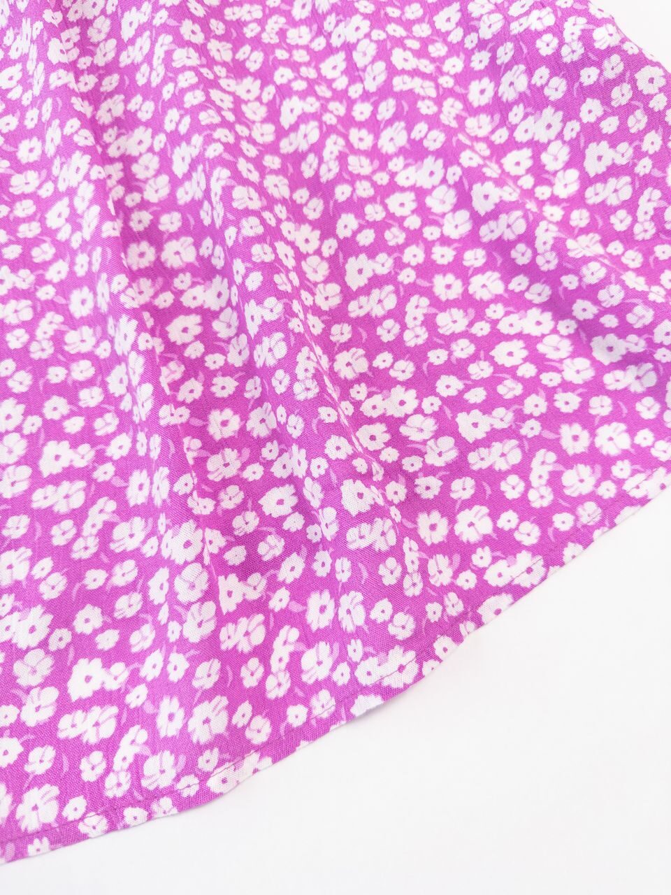 Блуза свободного кроя на широких бретелях цвет розовый/цветы размер EUR S 34-36 (rus 40-42) KIABI