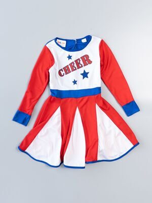 Карнавальный костюм CHEER Чирлидерша для девочки на рост 104-116см
