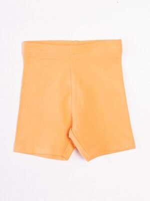 Шорты хлопковые для девочки цвет оранжевый рост 62 см Primark
