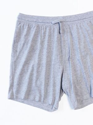 Шорты мужские с утягивающим шнурком в поясе/карманами цвет серый размер XL Primark