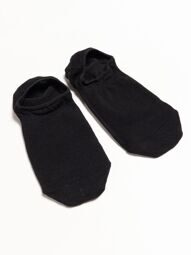 Носки-следки с антискользящим задником цвет черный длина стопы 20-22 см (размер обуви 32-34) Primark