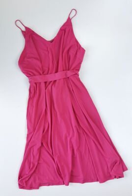 Платье малинового цвета 4XL(175) H&M