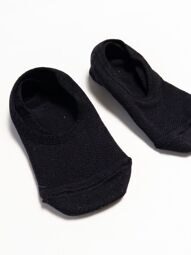 Носки-следки дышащие комплект из 2 пар цвет черный длина стопы 22-24 см (размер обуви 35-38 ) Primark