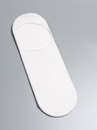 Носки-следки хлопковые с антискользящим задником цвет белый длина стопы 26-28 см размер обуви 43-46 H&M