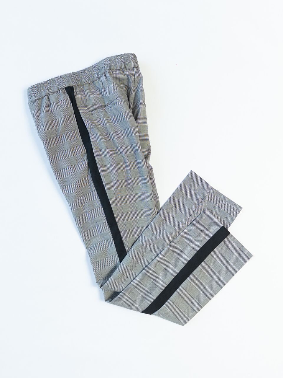 Костюмные брюки в полоску цвет черный/сетка размер EUR 46S 165/80А (rus 46 S) H&M