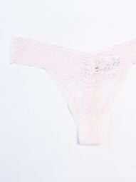 Трусы стринги кружевные женские цвет светло-розовый размер EUR M (rus 44-46) H&M
