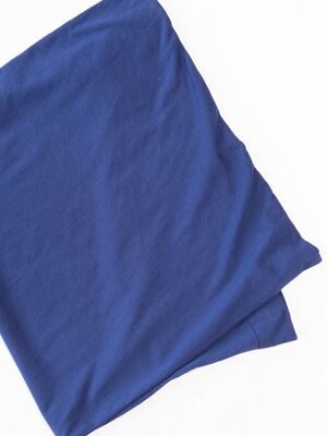 Наволочка трикотажная цвет темно-синий размер 43х70 см Primark