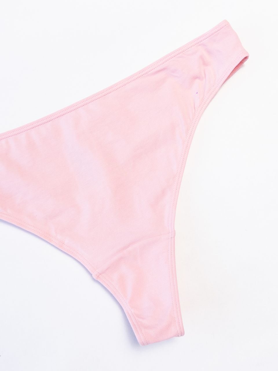 Трусы бразилиана женские хлопковые цвет розовый размер EUR L (rus 46-48) H&M