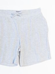 Шорты из рельефной ткани мужские с утягивающим шнурком в поясе/карманами  цвет серый размер M  Primark